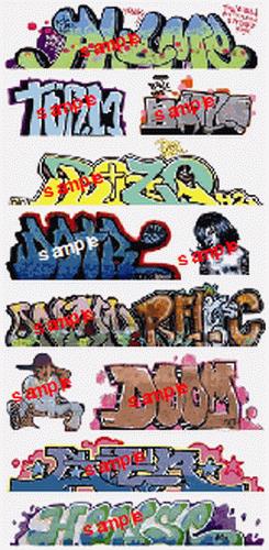 Blair Line 1259 N Grafiti Decal Mega Set #10 Blair Line Laser-Cut