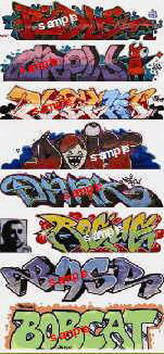 Blair Line 2258 HO Graffiti Decals Mega Set #9