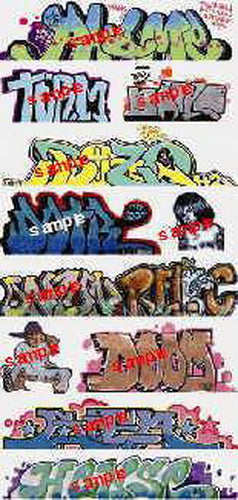 Blair Line 2259 HO Graffiti Decal Mega Set #10