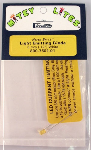 Circuitron 7501-01 Hyper-Brite LED white