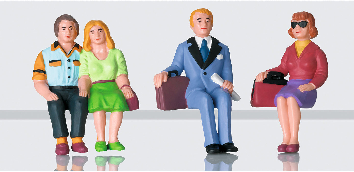LGB 53006 G Seated Passenger Figure Set (Set of 4)
