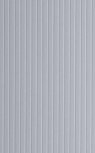 Evergreen Scale Models 2100 .018" x .100" x 6" x 12" Polystyrene V-Groove Siding