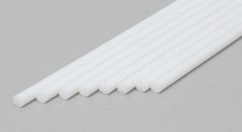 Evergreen Scale Models 221 3/64" Polystyrene Round Rod 047 Diameter (Pack of 10)