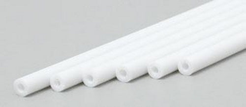 Evergreen Scale Models 223 .093" x 14" Polystyrene Round Tubing (Pack of 6)
