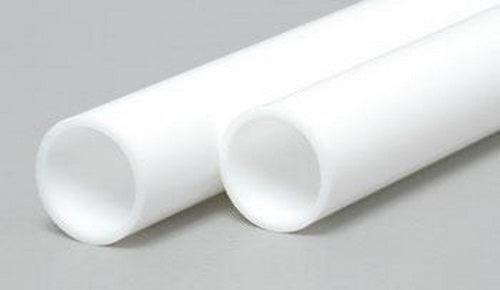 Evergreen Scale Models 232 .375" x 14" Polystyrene Round Tubing (Pack of 2)