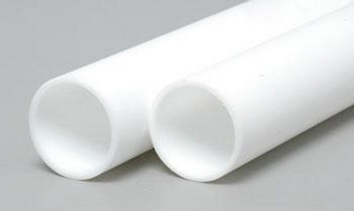 Evergreen Scale Models 236 .500" x 14" Polystyrene Round Tubing (Pack of 2)