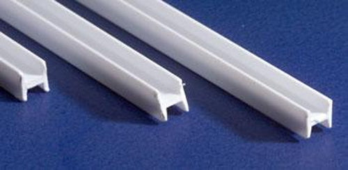 Evergreen Scale Models 281 .060" x 14" Polystyrene H-Columns (Pack of 4)