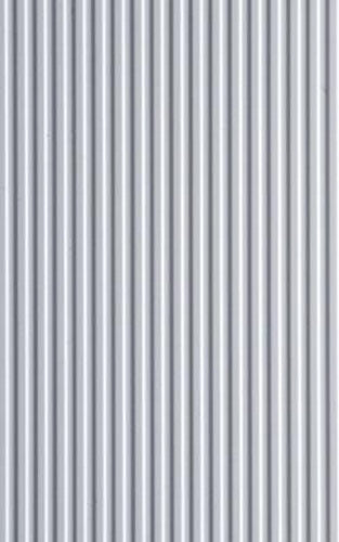 Evergreen Scale Models 4530 .040" x .125" x .045" Polystyrene Corrugated Siding