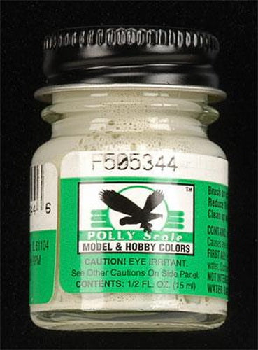 Floquil F505344 Israel Early Lt. Gray Polly Scale Acrylic Paint - 1/2 oz. Bottle