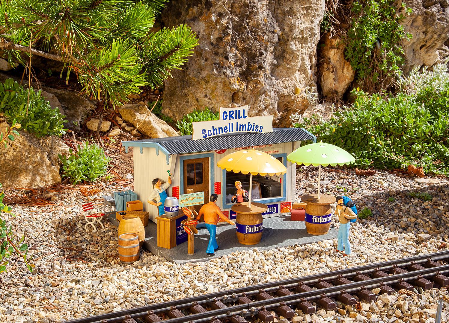 Pola 331112 G Food Stall Building Kit