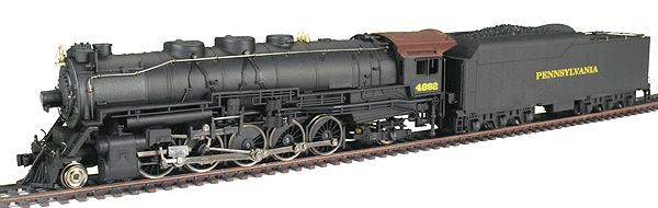IHC 23409 HO Scale Pennsylvania 2-10-2 Steam Locomotive & Tender #4882