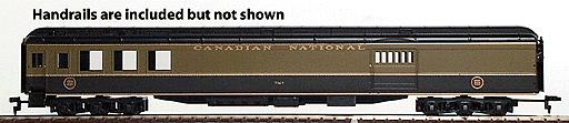 IHC 49102 HO Scale Canadian National Heavyweight Combine Passenger Car