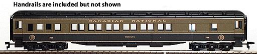 IHC 49107 HO Scale Canadian National Heavyweight 12-1 Sleeper Passenger Car