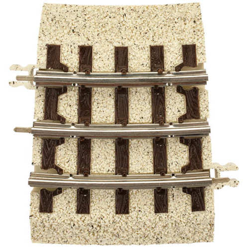 Industrial Rail 1001068 0-36 1/4 Curve Tracks (4)