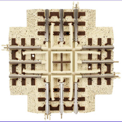 Industrial Rail 1001080 90 Degree Crossing