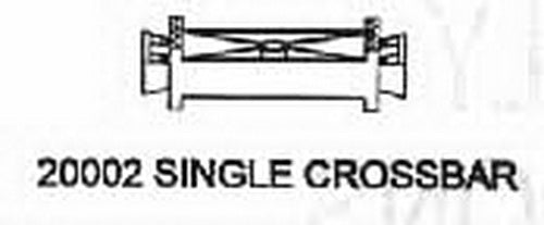 Interail 20002 Single Crossbar 28/BX.--112 Screws