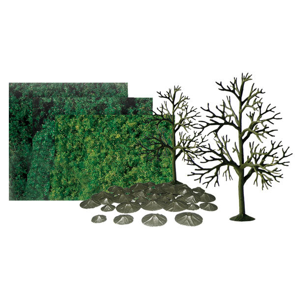 JTT Scenery Products 92067 O 6" Super Scenic Deciduous Tree (Pack of 6)