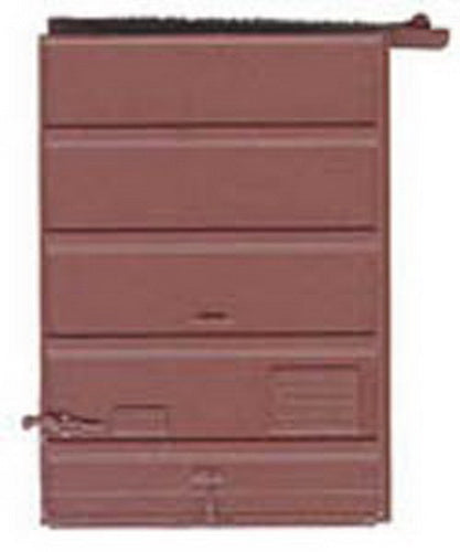 Kadee 2240 HO 7' Foot 5 Panel Superior Low Tack Board Doors in Red Oxide