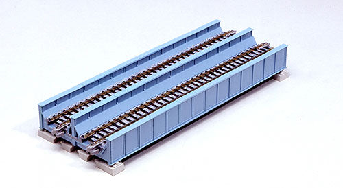 Kato 20-455 N 7-5/16" Light Blue Double Track Plate Girder Bridge