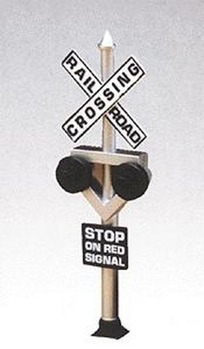 Life Like 1253 HO SceneMaster Railroad Crossing Signal (Pack of 4)