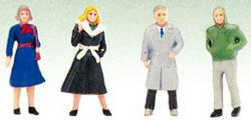 Life Like 1804 O Walking People Figures (Set of 4)