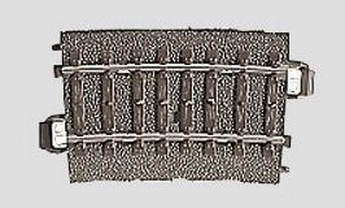 Marklin 24207 7 Degrees 17-1/4 Inches Curved C Track Section