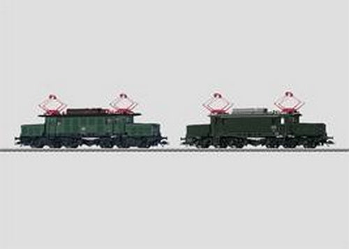 Marklin 37225 German Crocodile HO Gauge Electric Train Set