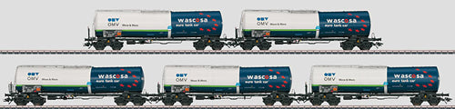 Marklin 46541 HO Scale DBAG Wascosa Tank 5-Car Set