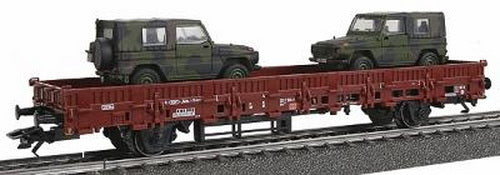 Marklin 46954 Kbs 443 Stack Car and 2 Wolf