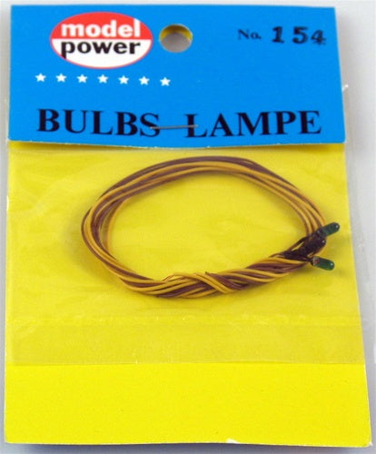 Model Power 154 1.5 Volt Green GOR Bulb (Pack of 3)