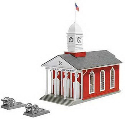 Model Power 183 HO Country Court House Kit