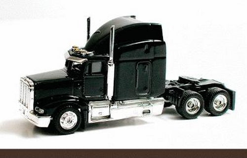 Model Power Mini Series 20100 1:87 Black Peterbilt Truck