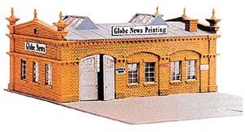 Model Power 477 HO Scale Globe News Building Kit
