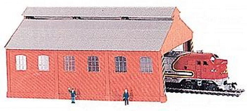 Model Power 553 HO Scale Loco Maintenance Building Kit