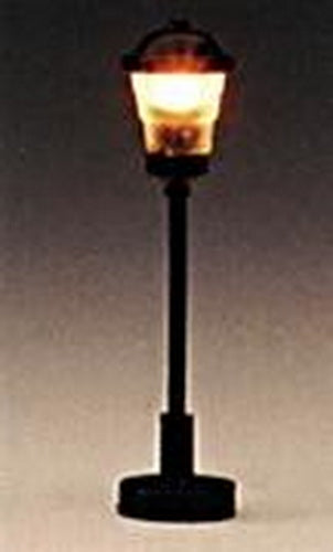 Model Power 593 HO Scale Clear Suburban Steet Lamp Posts (Pack of 3)