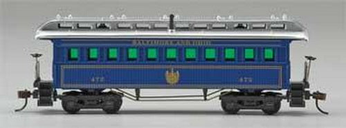 Mantua 719525 HO Baltimore & Ohio Old Time Coach #472