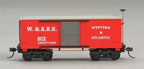 Mantua 721044 HO Scale Western & Atlantic Wooden Box Car