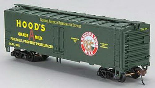 Mantua 733043 HO 41' Steel Reefer, Hood Milk