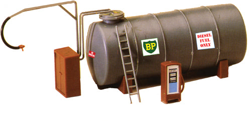 Model Power 773 HO Scale Built-up Trackside Oil Tank