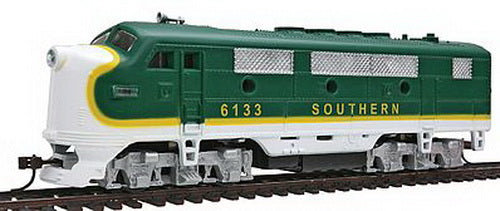 Model Power 96808 HO Southern Dual Motored & Lighted F2A Diesel Locomotive