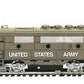 Model Power 96813 HO US Army F2A Dual Drive Lighted Diesel Locomotive
