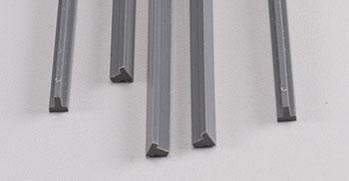 Plastruct 90085 3/16" x 24" x 3/16" ABS Plastic Tee (Pack of 5)