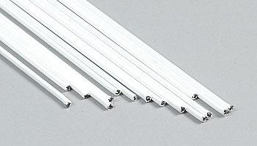 Plastruct 90101 3/64" x 15" ABS Plastic Round Tube (Pack of 15)