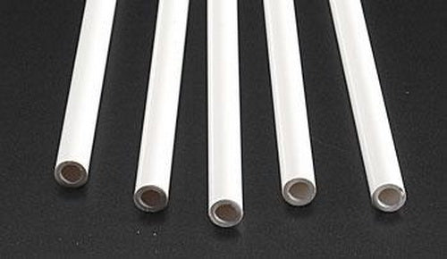 Plastruct 90108 3/8" x 15" ABS Plastic Round Tube (Pack of 5)