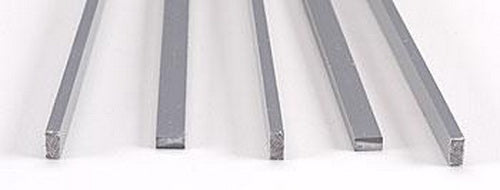 Plastruct 90352 1/4" x 1/8" x 15" ABS Plastic Rod (Pack of 5)
