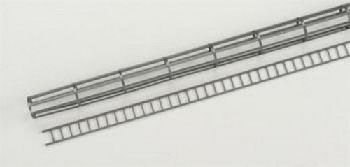 Plastruct 90432 O 12"x 23/32" Ladder with Safety Cage