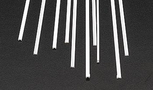 Plastruct 90512 3/64" x 10" x 3/32" Styrene I Beam (Pack of 10)