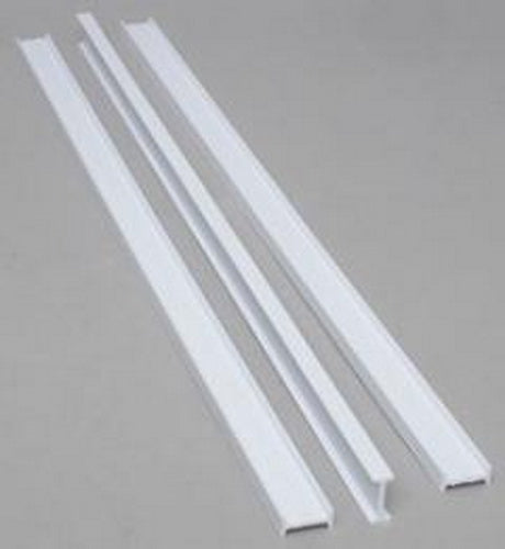 Plastruct 90521 9/32" x 15" x 9/16" Styrene I Beam (Pack of 3)