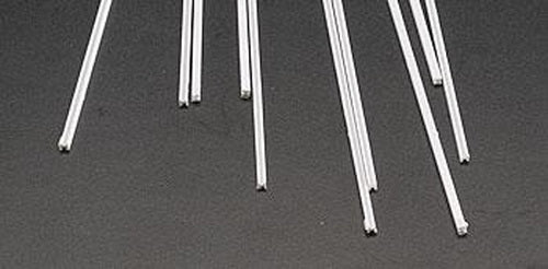 Plastruct 90541 1/16" x 10" x 1/16" Styrene H Columns (Pack of 10)