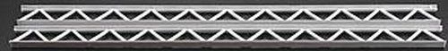 Plastruct 90656 1-3/32" x 1/2" x 5/8" Styrene Warren Open Web Truss (Pack of 2)